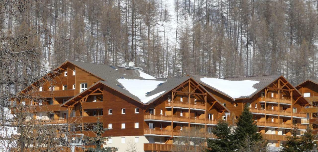 Vacancéole - Les Chalets du Verdon Allos Exterior foto
